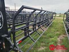 2025  Unused Industrias America  16x4  Bale Hauler Hay Trailer