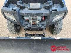 2008  Polaris  Sportsman 800   ATV w/ Snowplow