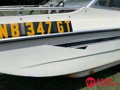 1976  Mark Twain Marin  V-Hull Boat w/Trailer - 16FT