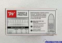 Winchester Target & Practice 45 Auto - 230 Gr FMJ (1 X 100)