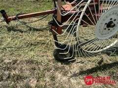 H&S  12 Wheel  Bi-Fold Rake
