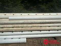 (48) 8IN Plastic Irrigation Pipe
