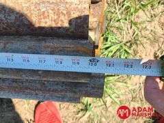 (24)   Steel Pipe   - 10FT L x 2⅞IN