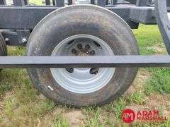 2025  Unused Industrias America  18x4  Bale Hauler Hay Trailer