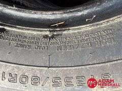 (5) Used Trailer Tires - 235/80R16