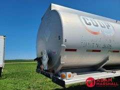 1980  Fruehauf  Aluminum Fuel  Semi Trailer - 9,200 Gallon