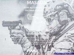 IWI Masada Model 90RP Pistol - 9 X 19 - SN:  M1033953