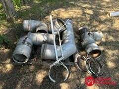 10IN Aluminum Pipe Fittings