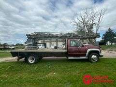 1994  GMC  3500  Sierra HD Ladder Truck - 52FT