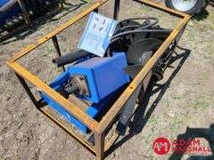 Unused 2024 AGT SSECAG-Y Heavy Duty Auger For Skid Steer