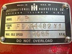 1947  Farmall  Super M  Tractor - Gasoline
