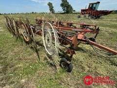 H&S  12 Wheel  Bi-Fold Rake