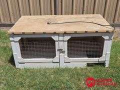 1989  Shop Built  Wooden  Animal Cage