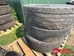 3 Used Semi Tires - R22.5