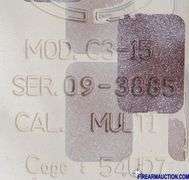 C3 Defense Inc Model C3-15 Pistol - 223 Rem/5.56 - SN:  09-3885