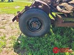 Wood Fence Post Trailer - 10FT x 6FT