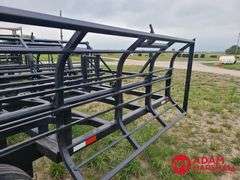 2025  Unused Industrias America  16x4  Bale Hauler Hay Trailer
