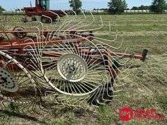 H&S  12 Wheel  Bi-Fold Rake