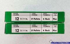 Sellier & Bellot SB Buck Shot - 12 GA, 4 Buck, 21 Pellet (2 X 10)