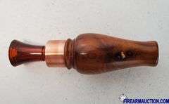 VV Calls Custom Made Single Reed Duck Call - Bodark Wood