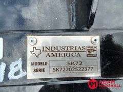 2025  Industrias America  SK72  Mower for Skid Steer - 72"