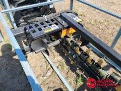 Unused Great Bear Trencher For Skid Steer, 40" depth x 6" width