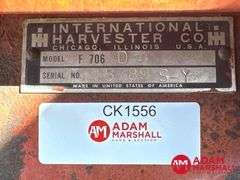 1964  Farmall  706  Tractor w/ Loader & Blade - Diesel