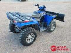 2008  Polaris  Sportsman 800   ATV w/ Snowplow
