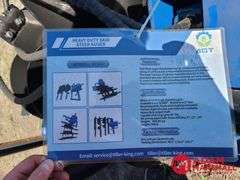 Unused 2024 AGT SSECAG-Y Heavy Duty Auger For Skid Steer