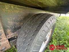 1981  Blair  Gooseneck Flat Bed Trailer - 25FT
