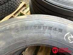 (2) NEW Kumho Semi Tires - 285/75R24.5