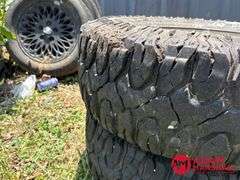 (2) USED Milestar Patagonia M/T Tire - LT285/75R16