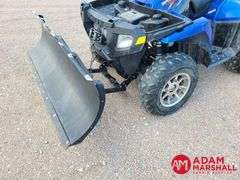 2008  Polaris  Sportsman 800   ATV w/ Snowplow