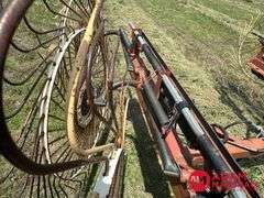 H&S  12 Wheel  Bi-Fold Rake