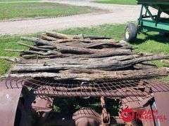 Wood Fence Post Trailer - 10FT x 6FT