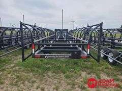 2025  Unused Industrias America  16x4  Bale Hauler Hay Trailer