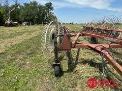 H&S  12 Wheel  Bi-Fold Rake