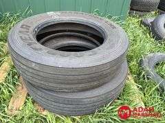 (2) NEW Goodyear, Marathon LHS, Load Range G Tires - 285/75R24.5