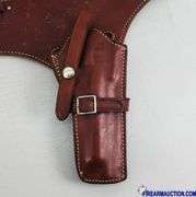 Safariland Leather Revolver Holster (43  22 Cal SA) & Seigle's Gun Belt (361 32 22)