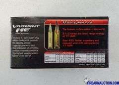 Winchester Varmint HE 17 Win Super Mag - 25 Gr Polymer Tip (3 X 50)
