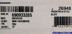 Ruger American Bolt Action Rifle - 6 MM Creedmoor - SN:  690933285