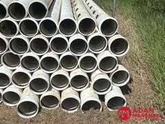 (48) 8IN Plastic Irrigation Pipe