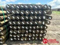 (320) Southern Yellow Pine Copper Treated Posts (sold 320 x bid)