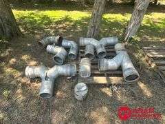8IN Aluminum Pipe Elbows/ T’s/ End Caps