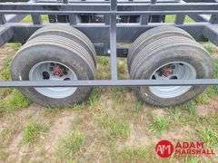2025  Unused Industrias America  18x4  Bale Hauler Hay Trailer