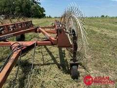 H&S  12 Wheel  Bi-Fold Rake