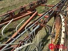 H&S  12 Wheel  Bi-Fold Rake