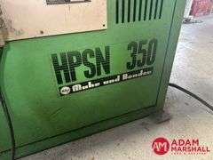 Mubea Iron Worker  HPSN 350  Sheer