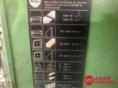 Mubea Iron Worker  HPSN 350  Sheer