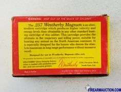 Vintage Weatherby 257 Weatherby Magnum - Soft Point :  87 Gr (1 X 20) + 100 Gr (1 X 20 + 16  & 2 Brass)